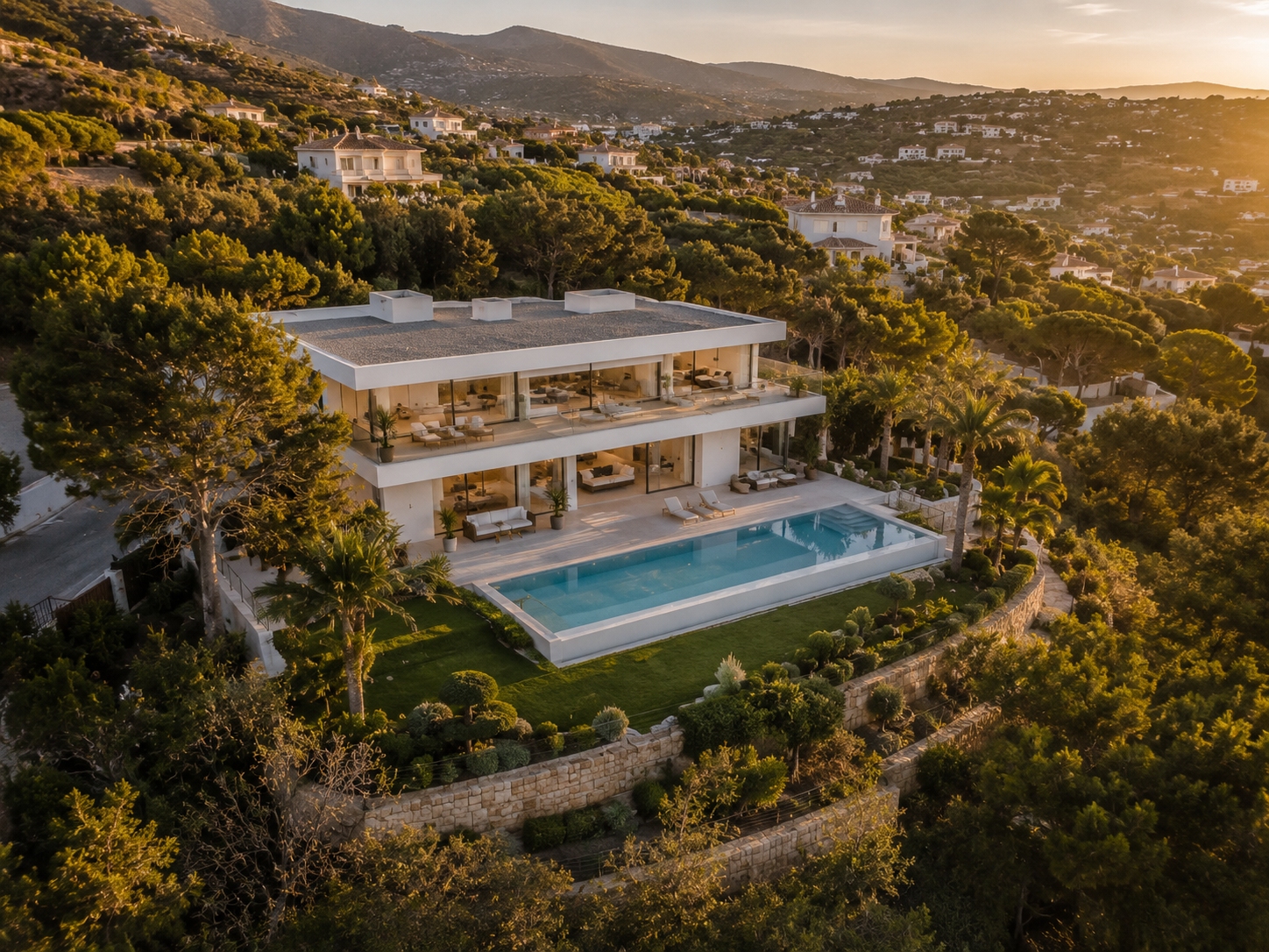 Fotografía inmobiliaria con dron
